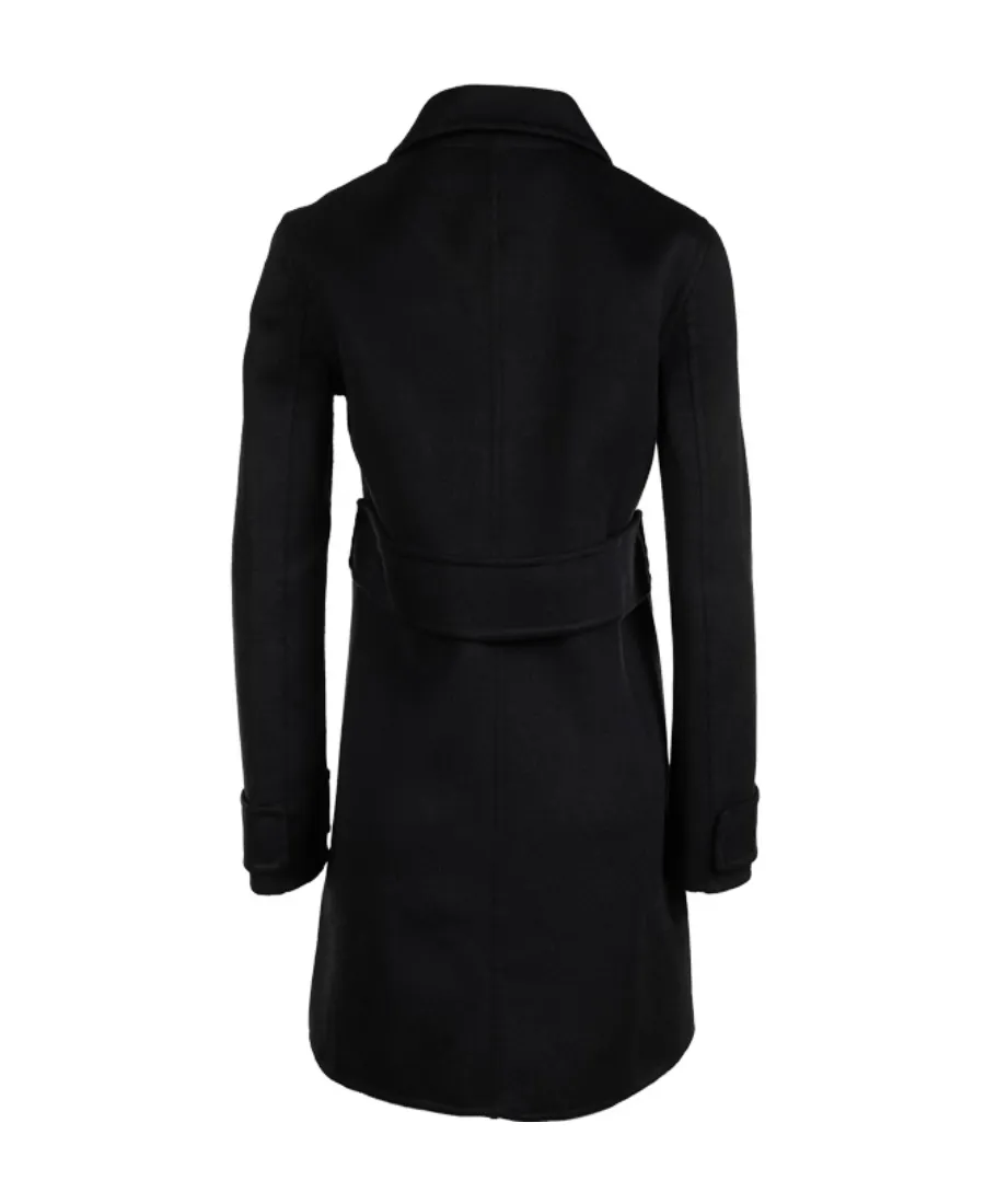 Medium And Long Wool Coat