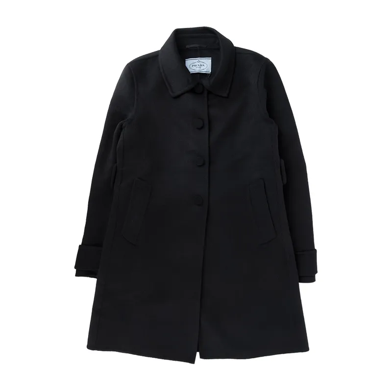 Medium And Long Wool Coat