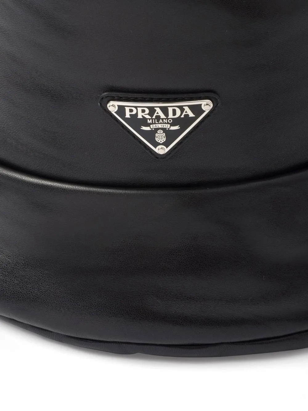 Logo-Enamelled Padded Bucket Hat