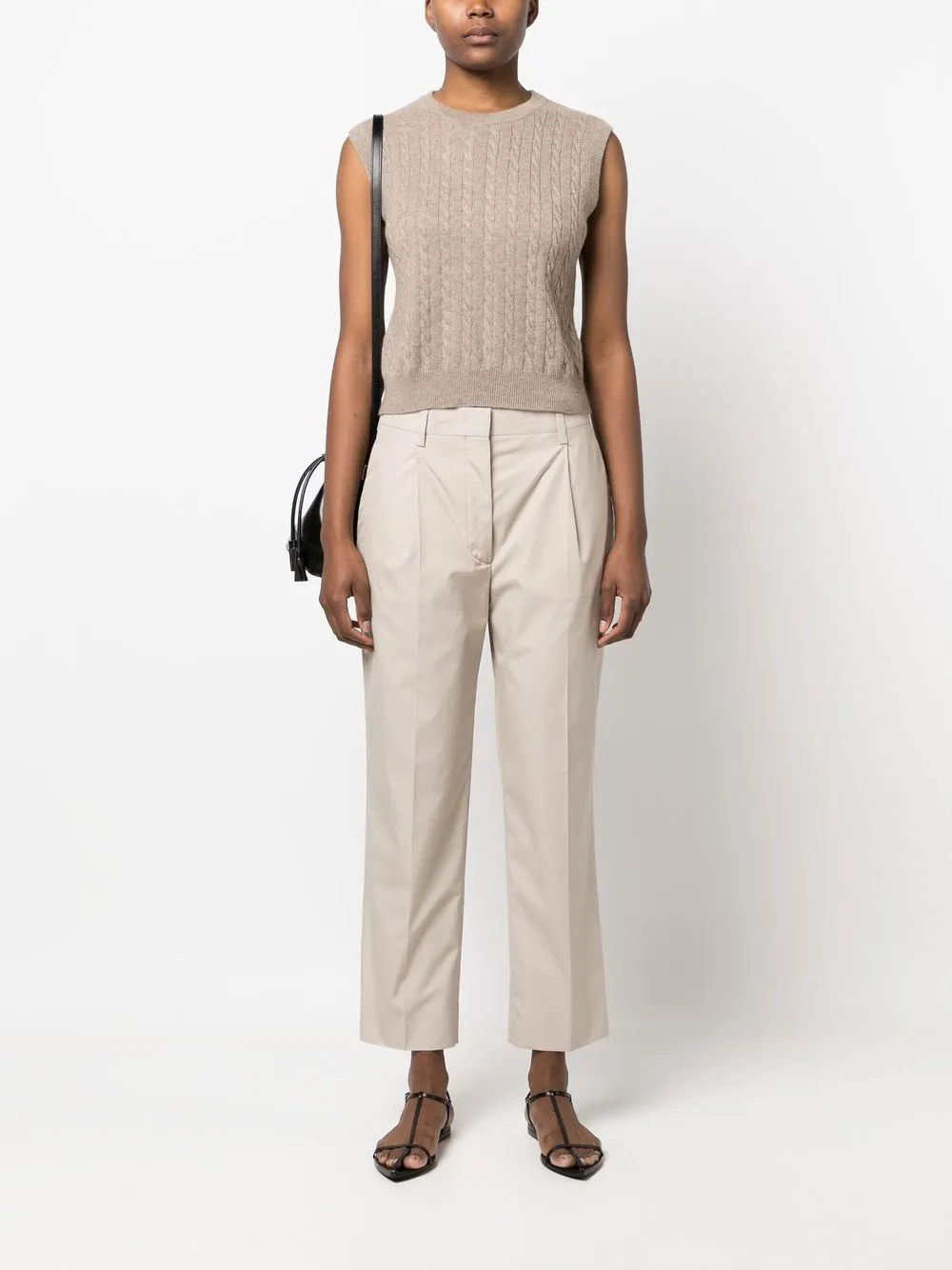 Logo Details Casual Pants