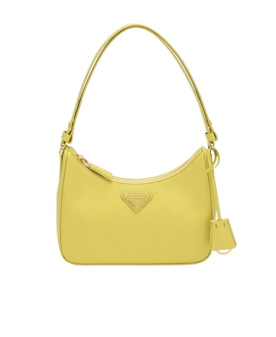 Saffiano Logo Shoulder Bag