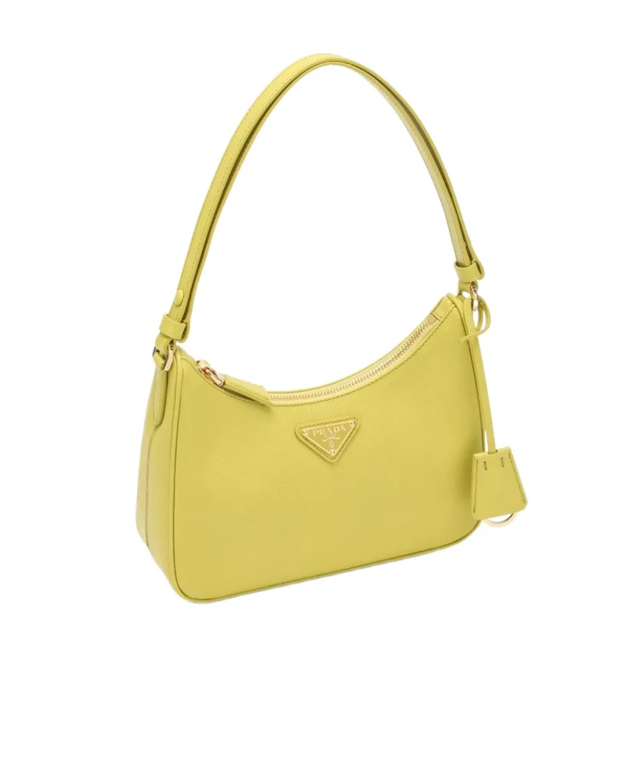 Saffiano Logo Shoulder Bag
