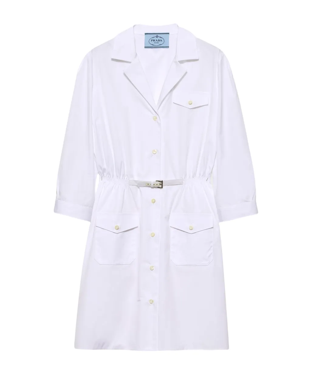 Poplin Mini-Dress