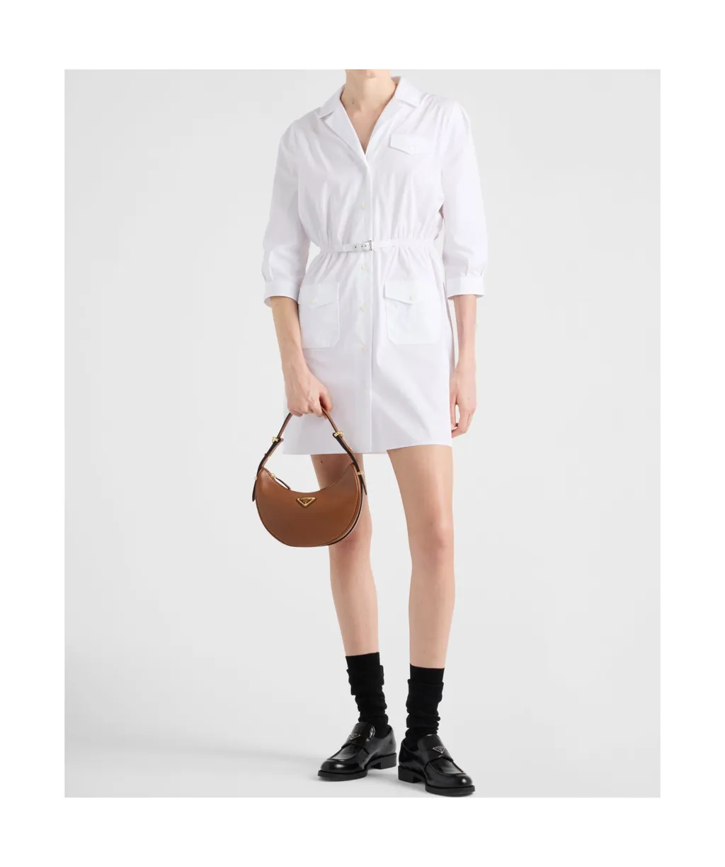Poplin Mini-Dress