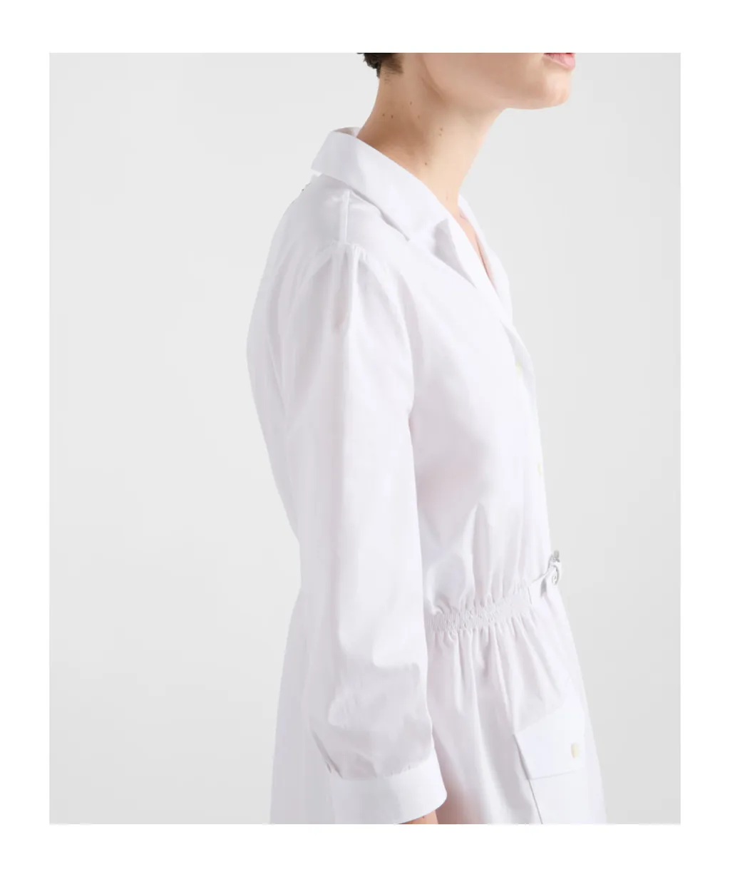 Poplin Mini-Dress