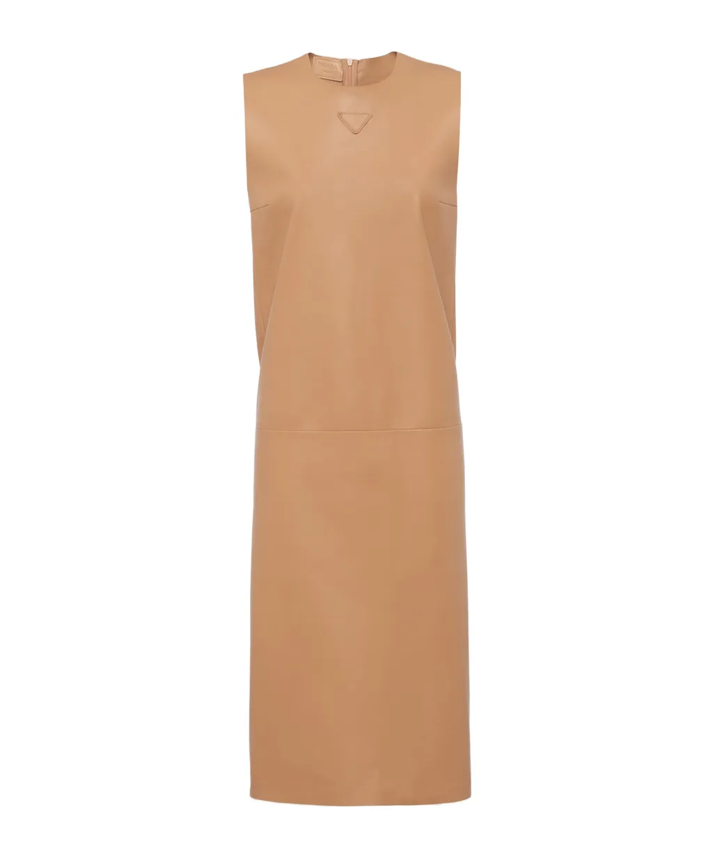 Crewneck Sleeveless Dress