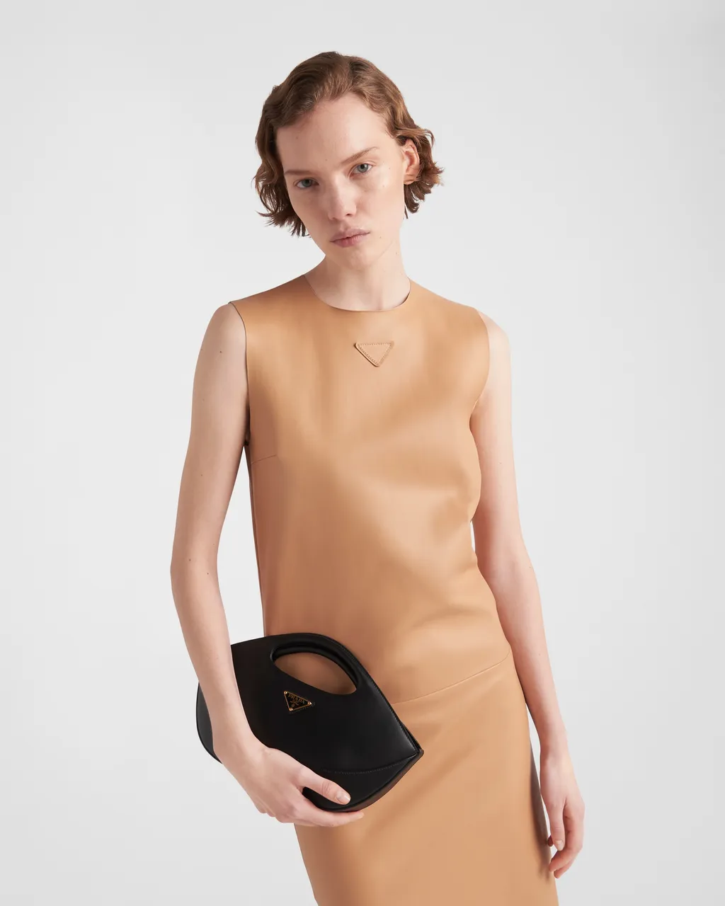 Crewneck Sleeveless Dress