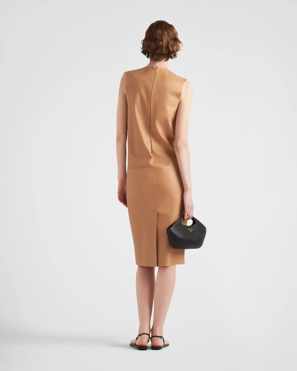 Crewneck Sleeveless Dress