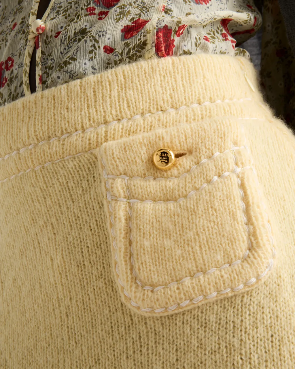 Knitted Mini Skirt