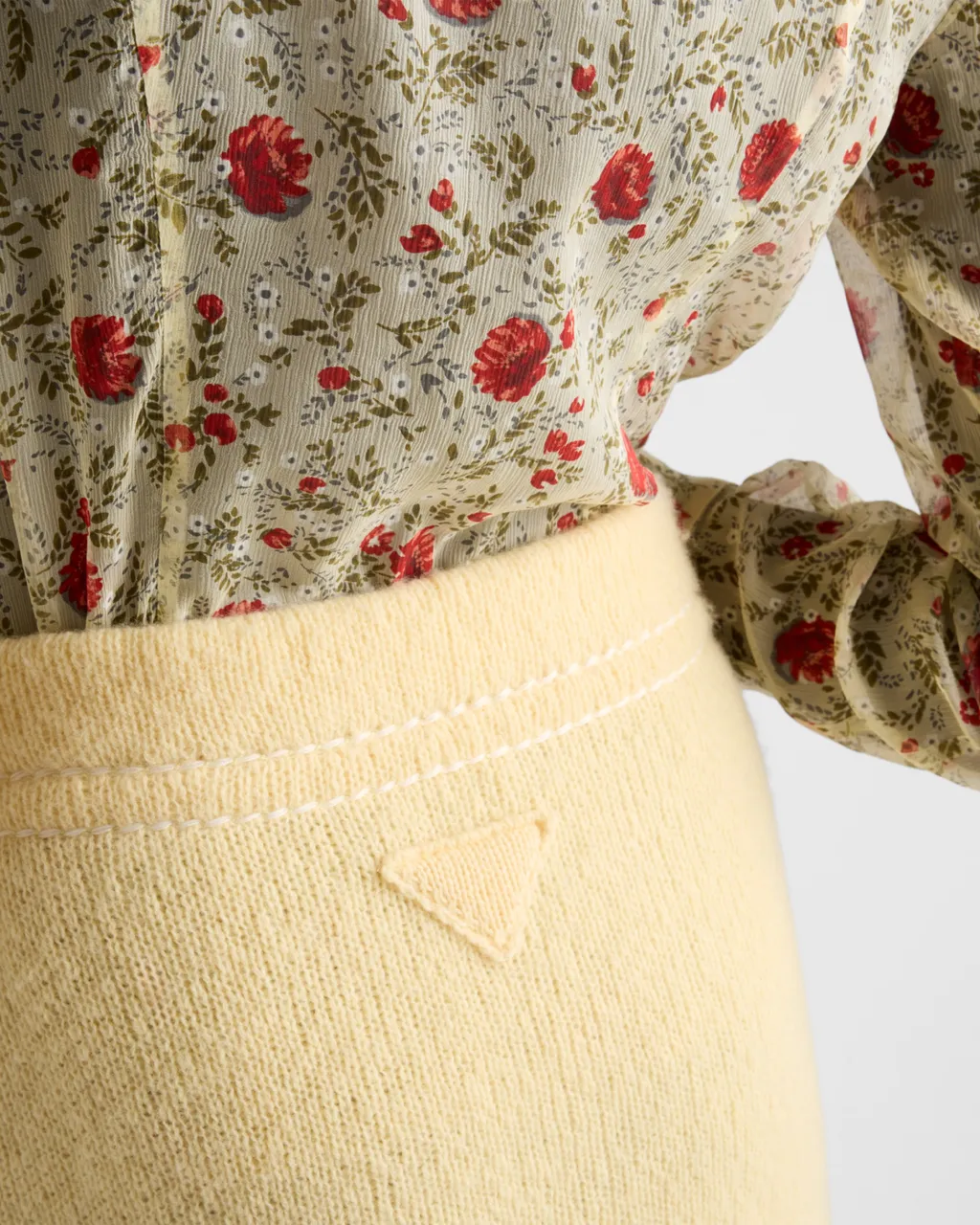 Knitted Mini Skirt