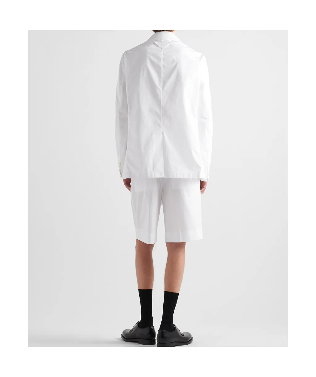 Single-Breasted Cotton Jacket