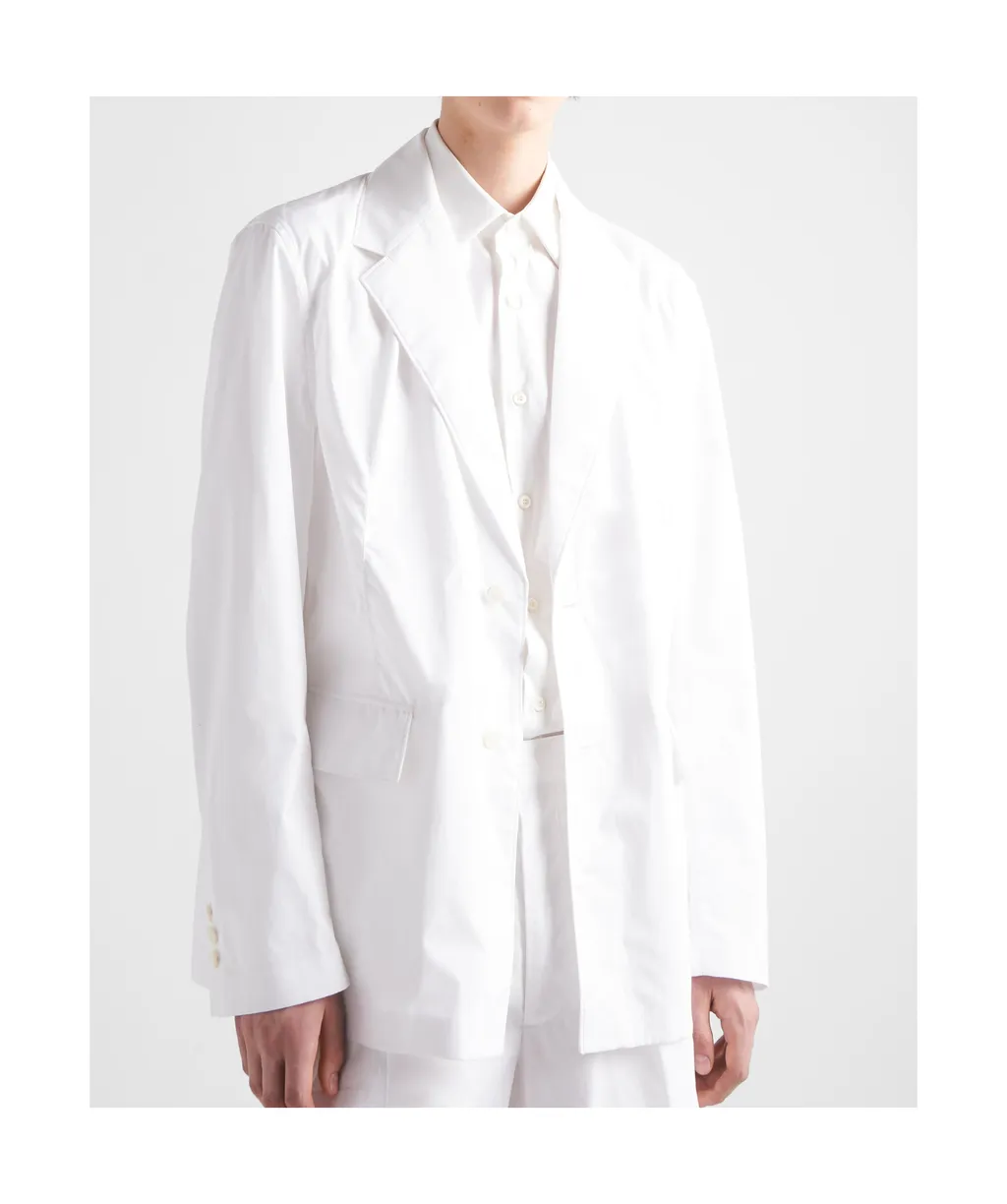 Single-Breasted Cotton Jacket