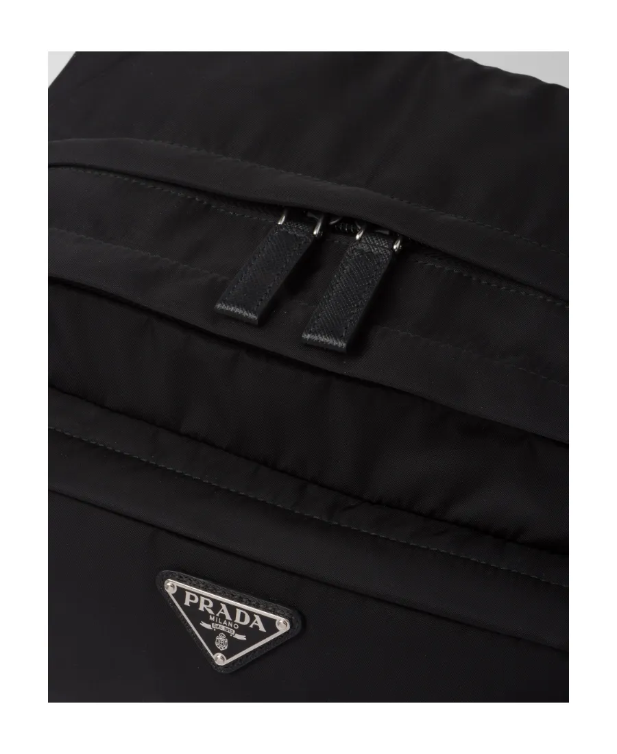 Logo Plaque Zipped Backpack