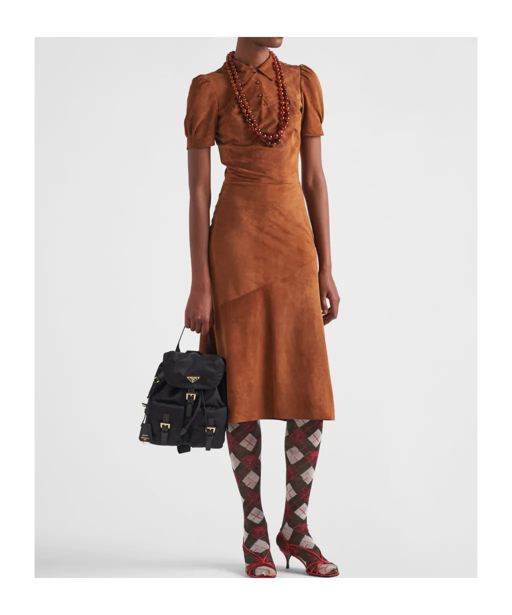 Suede Dress