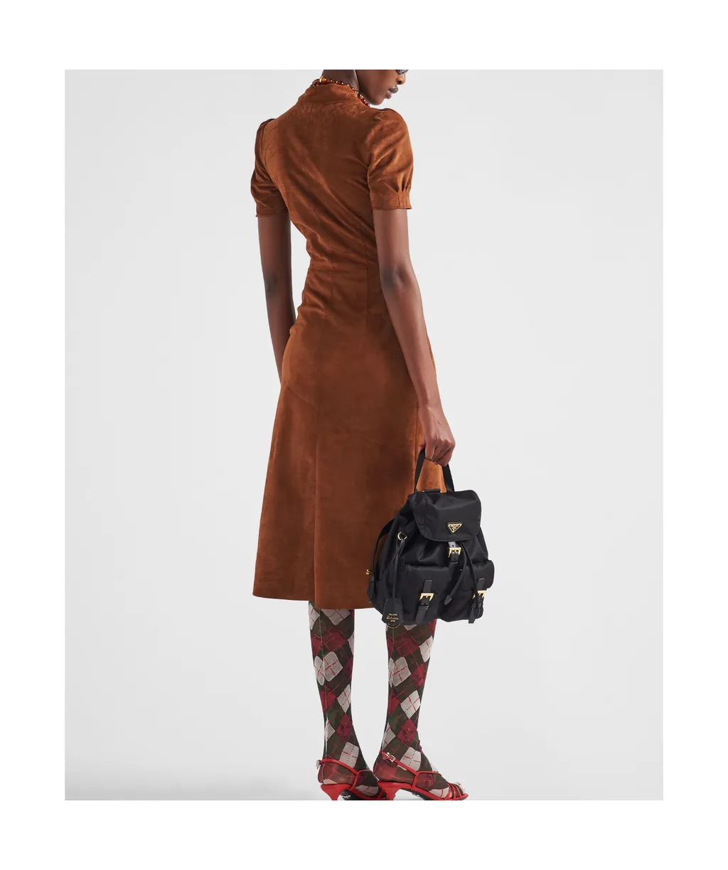 Suede Dress