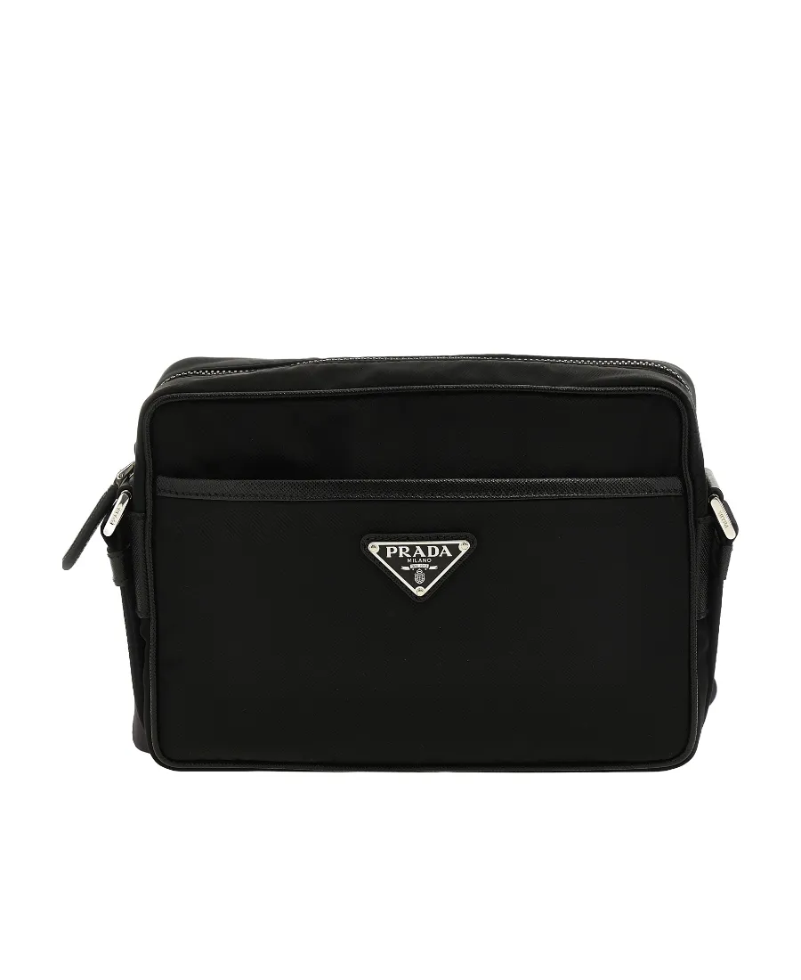 Triangle Logo Shoulder Bag