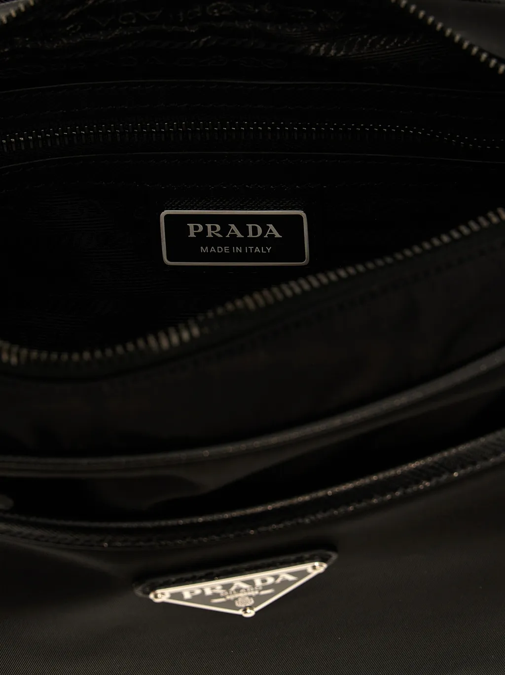 Triangle Logo Shoulder Bag