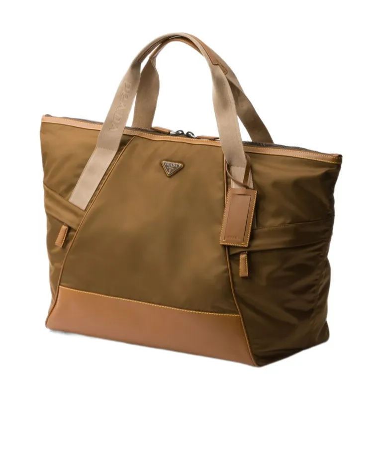 Re-Nylon Zipped Duffle Bag