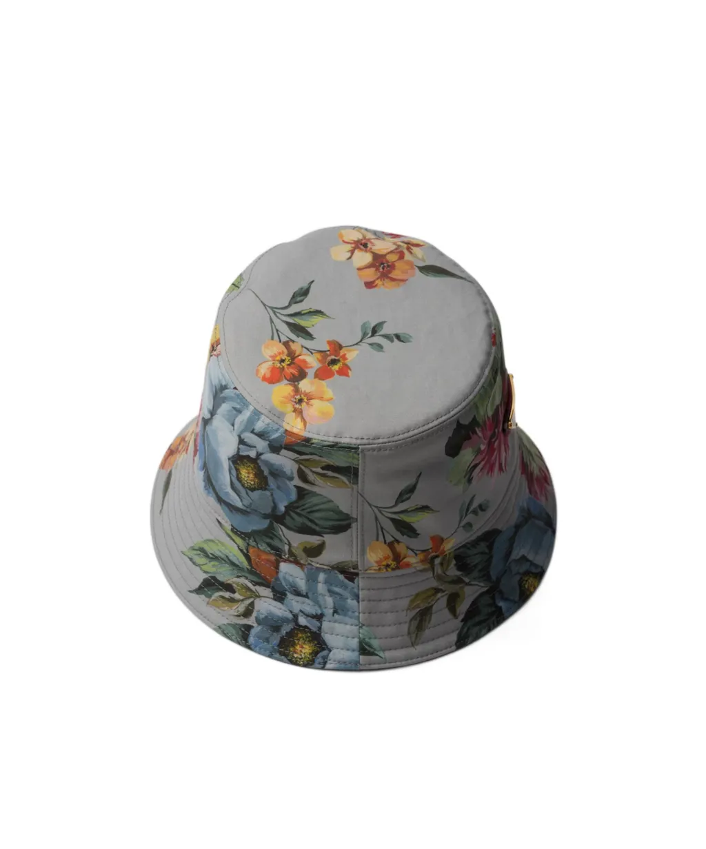 Reversible Printed Cotton Bucket Hat