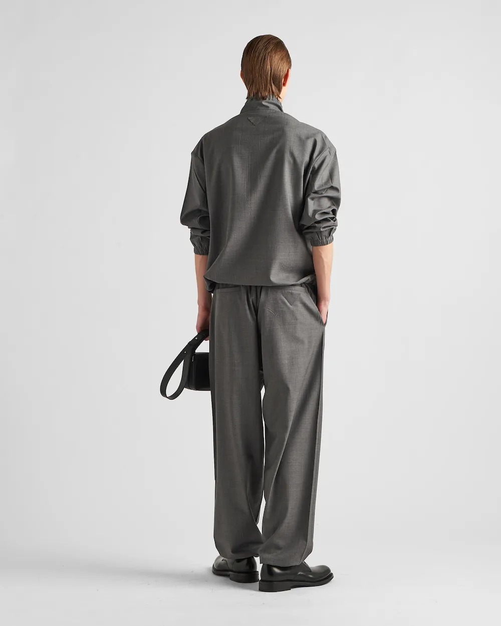 Wide-Leg Tailored Trousers
