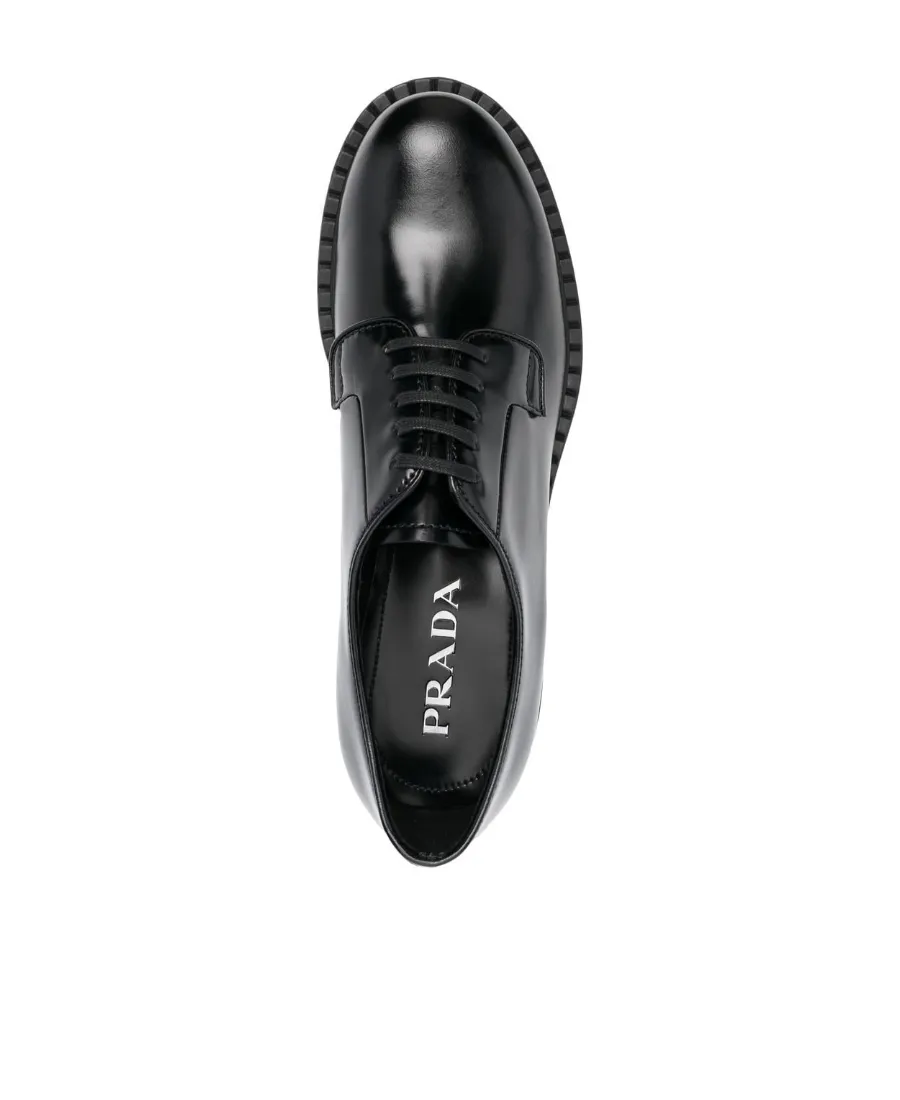 Polished Finish Derby Shoes
