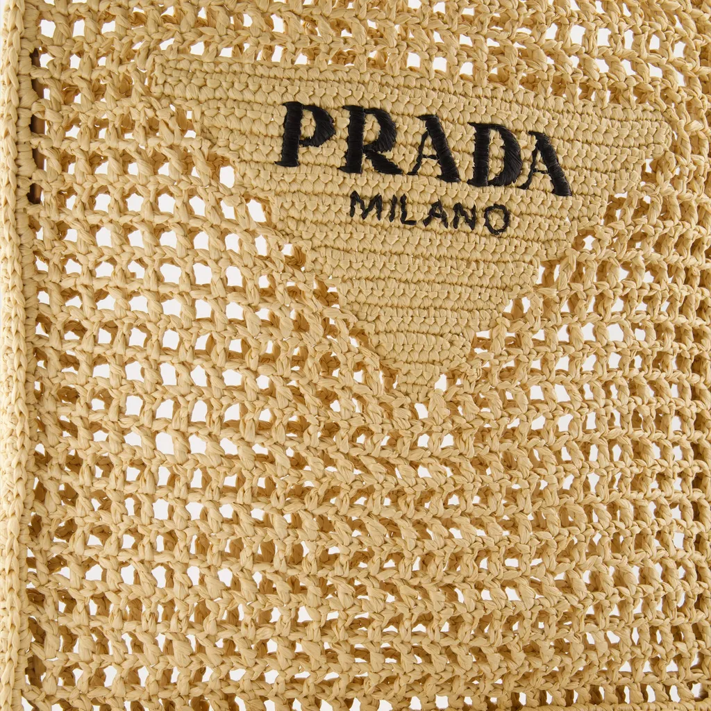 Logo Printed Woven Tote Bag