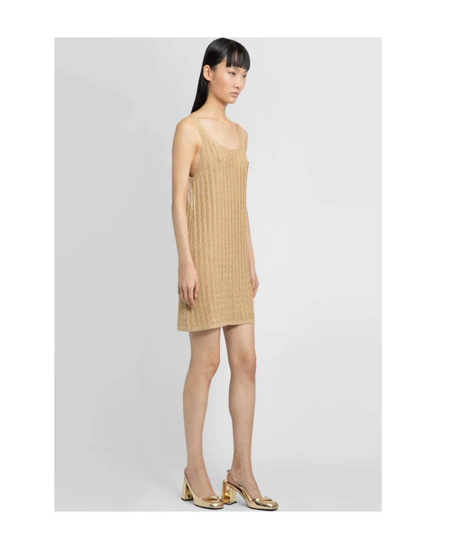 Sleeveless V-Neck Midi Dress