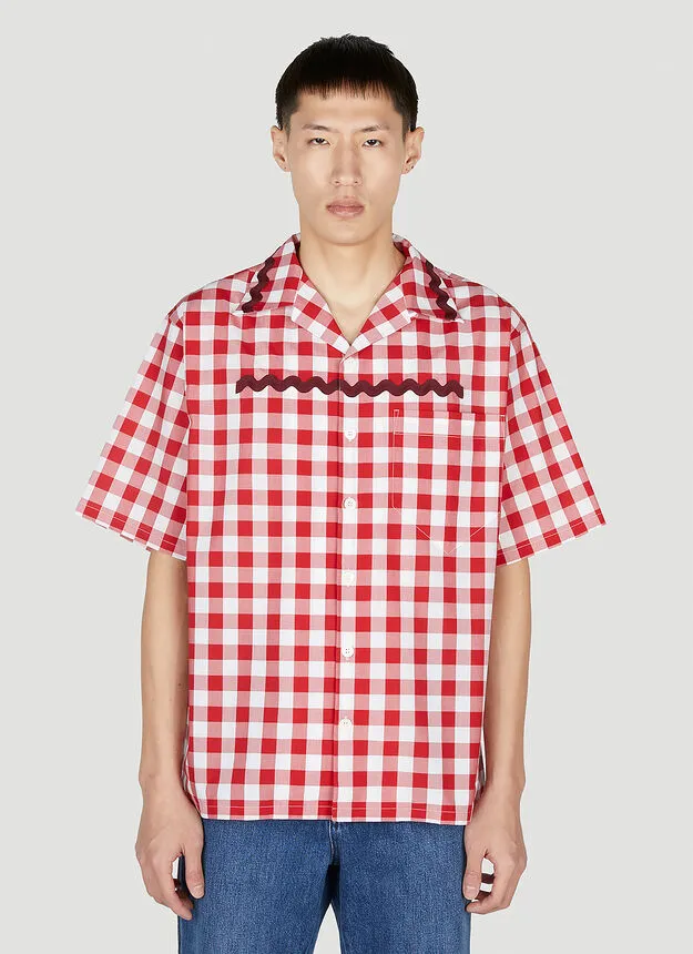Lapel Short-Sleeved Shirt