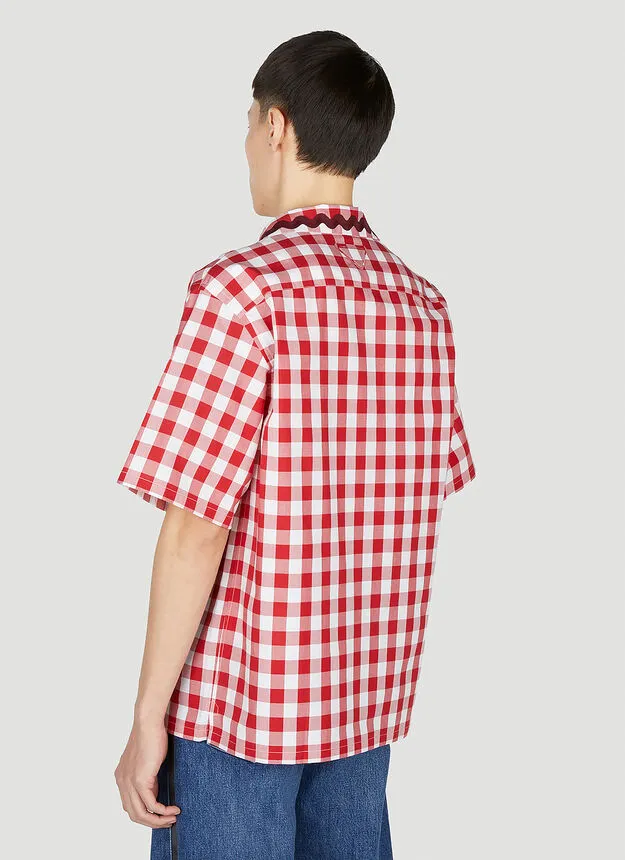 Lapel Short-Sleeved Shirt