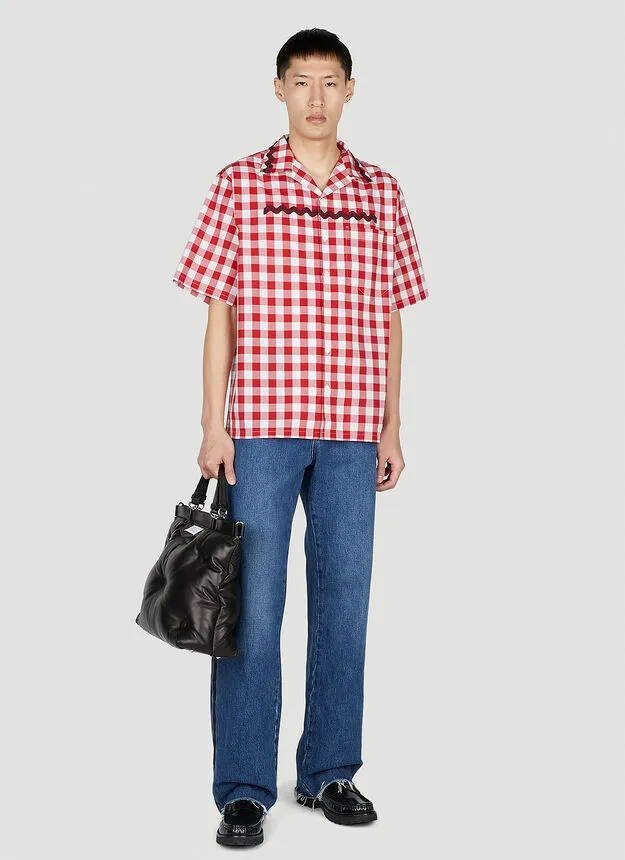 Lapel Short-Sleeved Shirt
