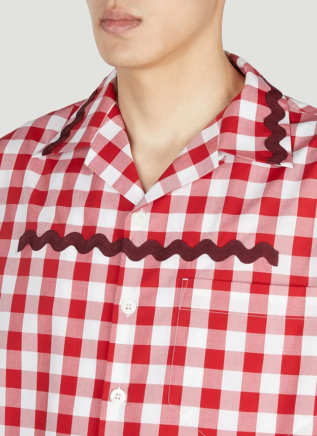 Lapel Short-Sleeved Shirt