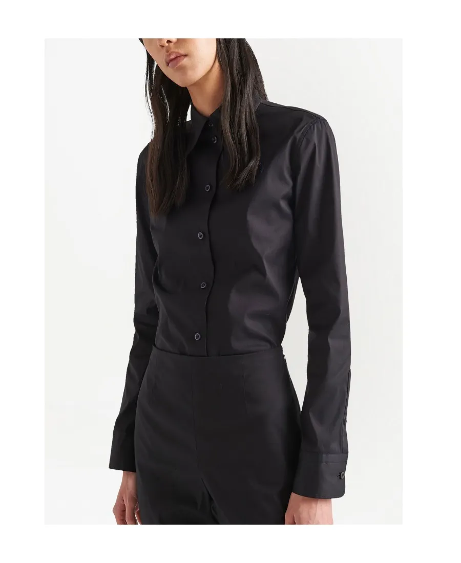 Long-Sleeved Lapel Shirt