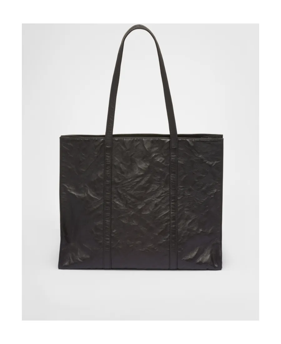 Large Antique Nappa Leather Tote