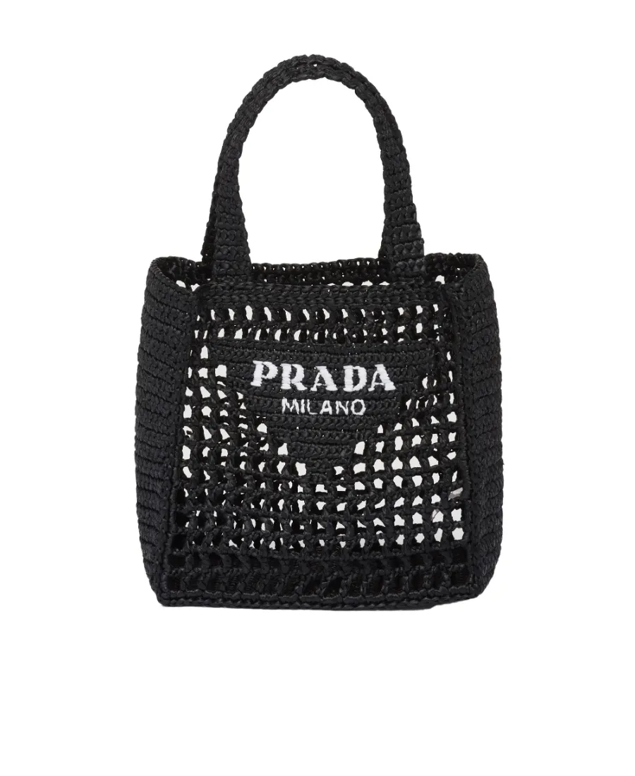 Small Raffia Tote