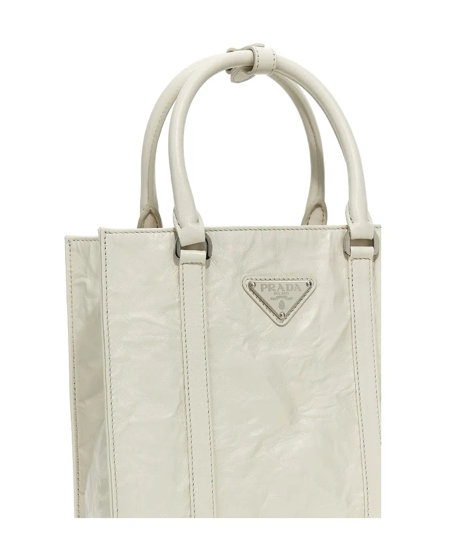 Antique Nappa Leather Tote Bag