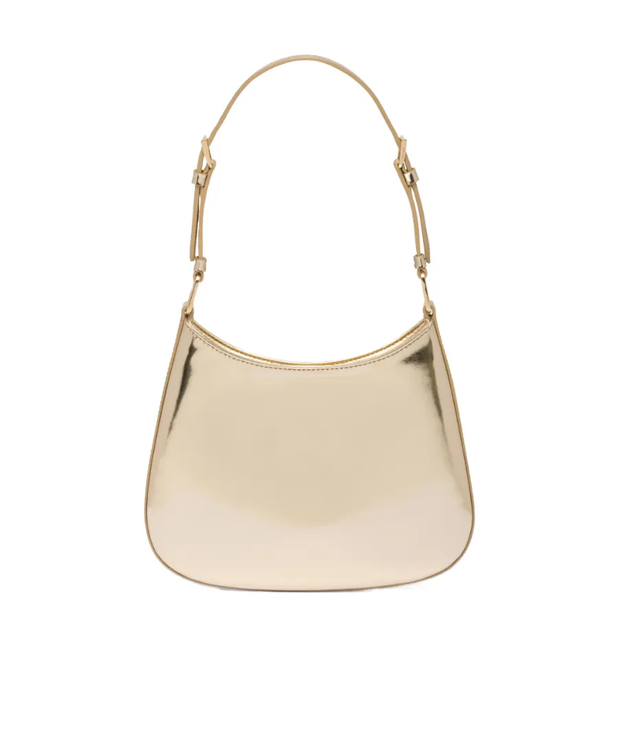 Cleo Logo Plaque Shoulder Bag