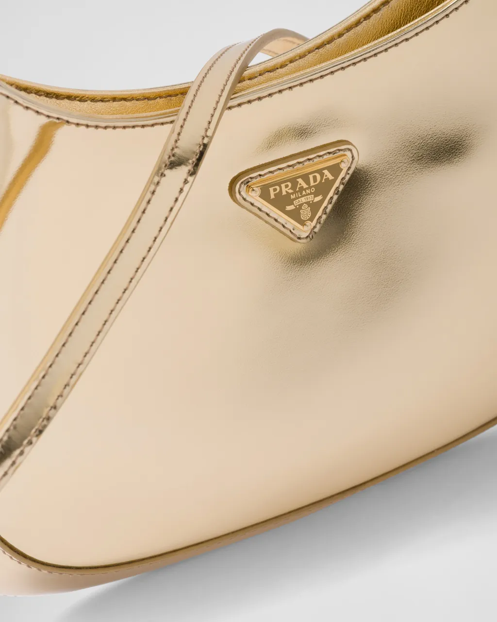 Cleo Logo Plaque Shoulder Bag