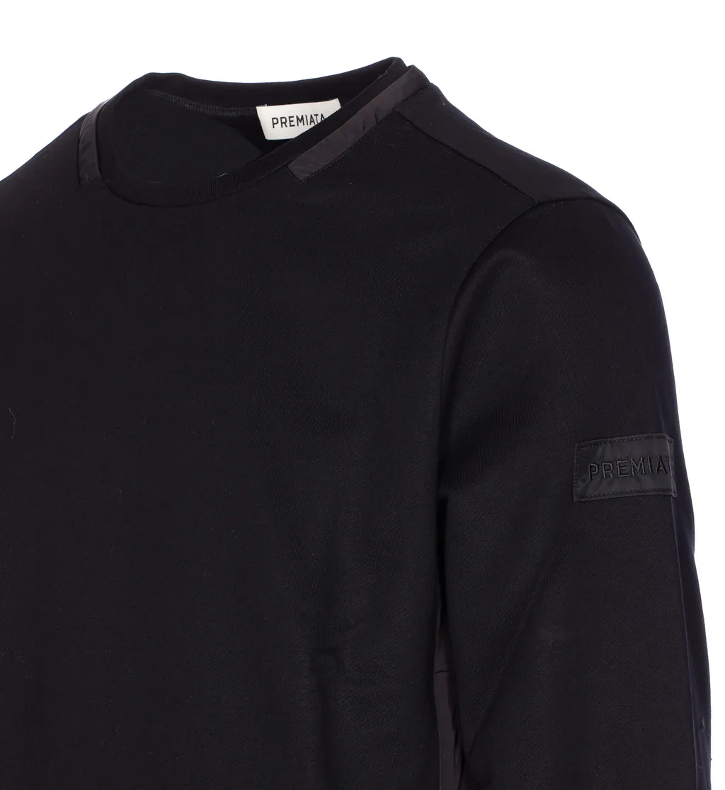 Long-Sleeved Crewneck Sweatshirt