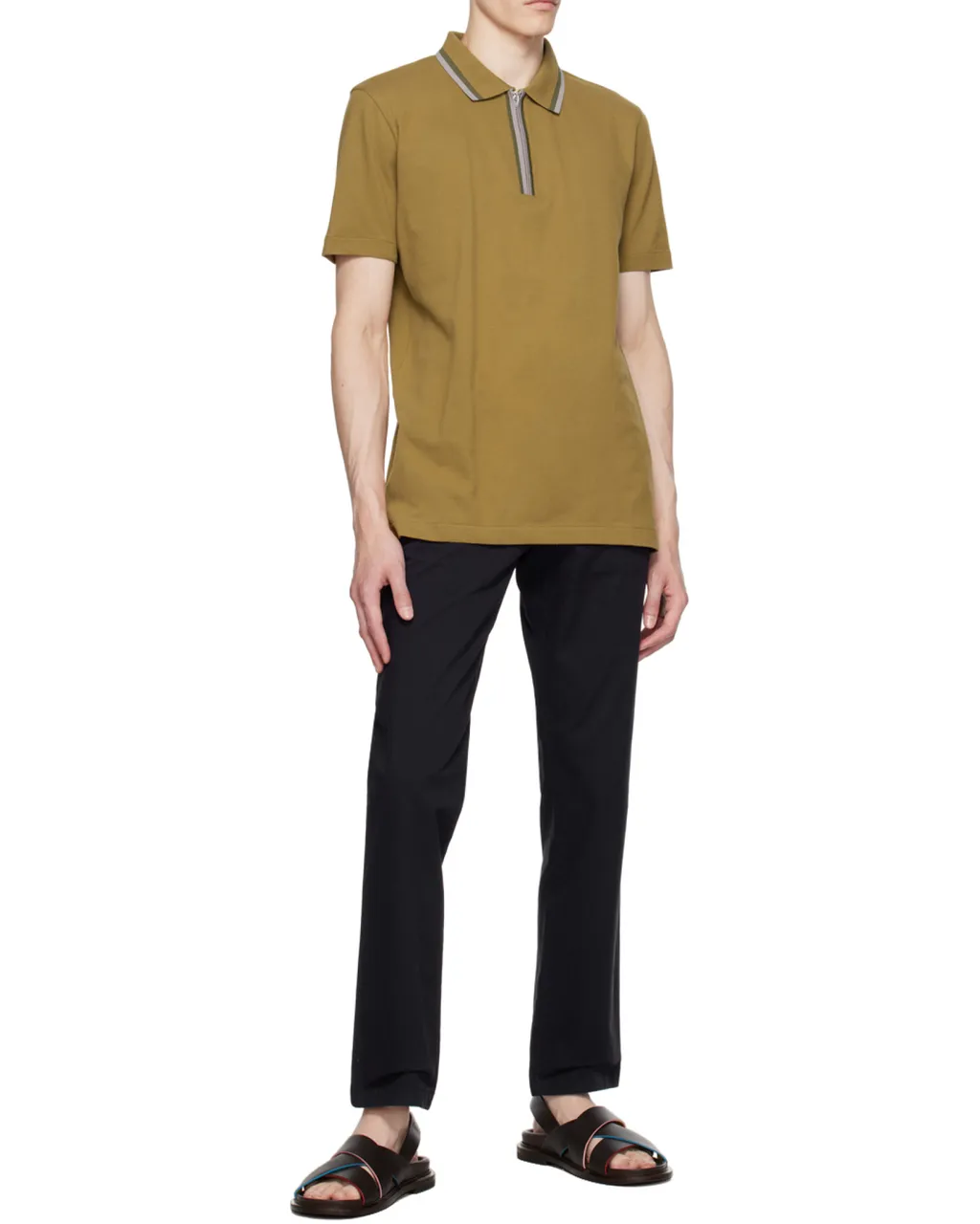 Broad Stripe Zebra Mid Fit Chinos