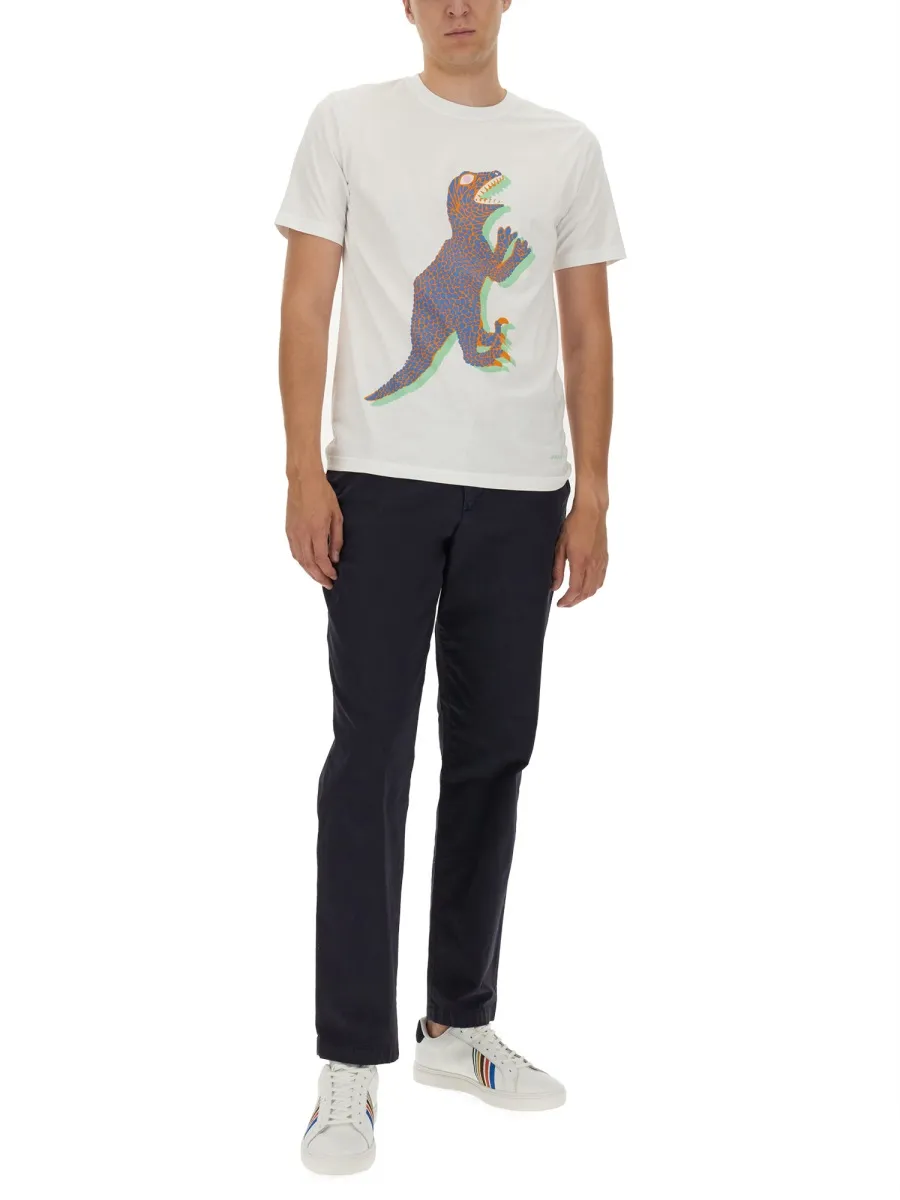 Broad Stripe Zebra Mid Fit Chinos
