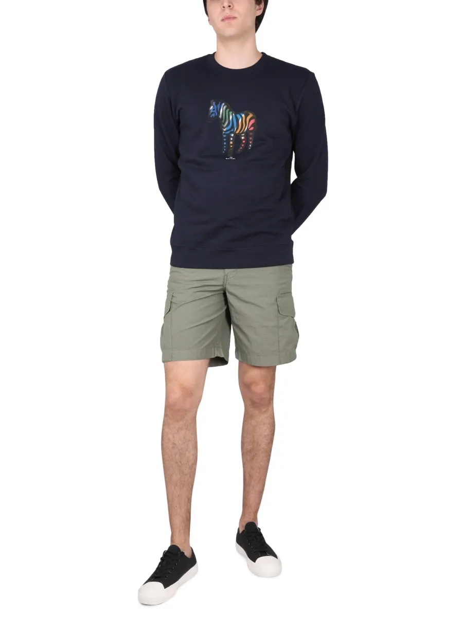 Pocket Detailed Straight Leg Cargo Shorts