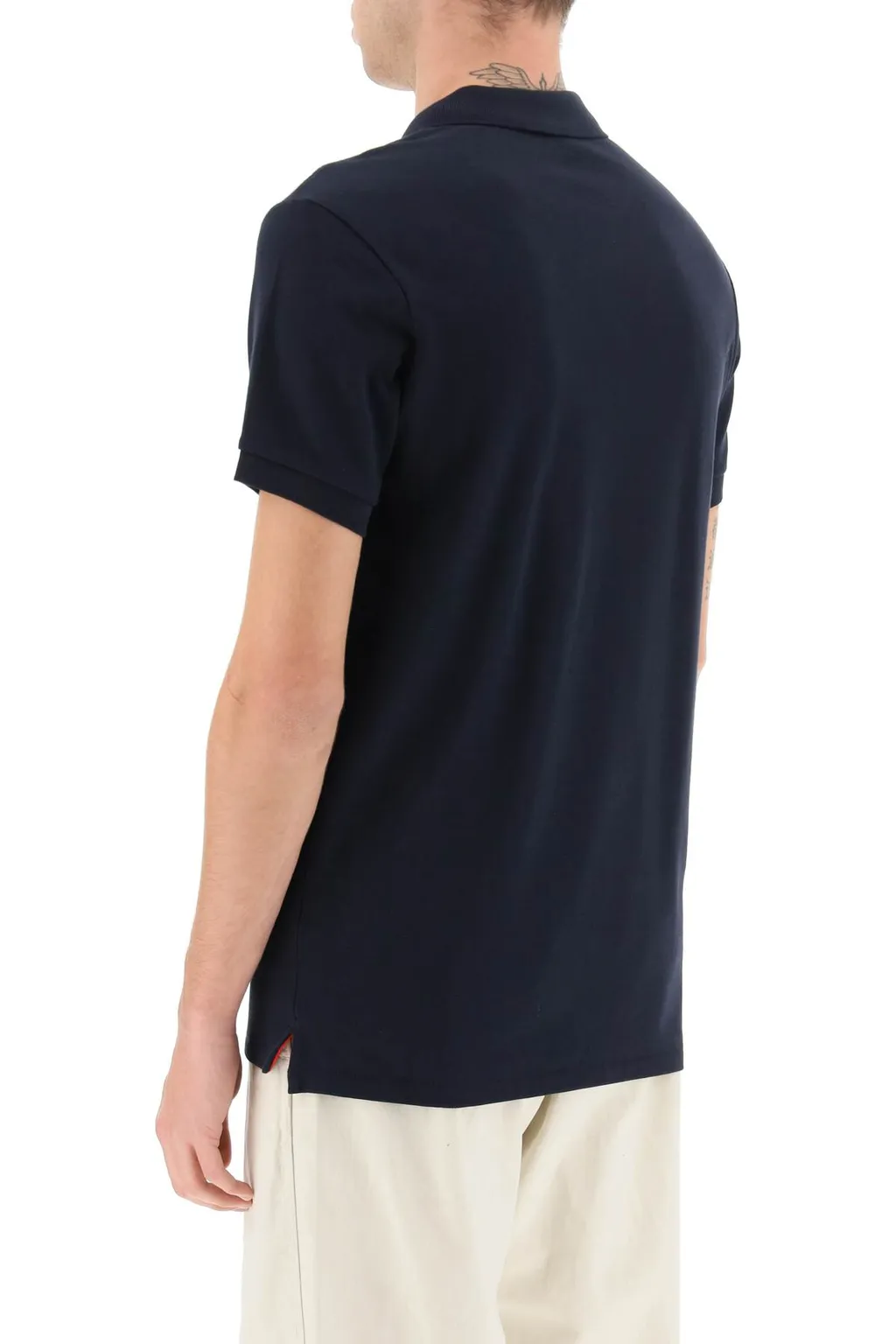 Zebra Logo Slim Fit Polo Shirt