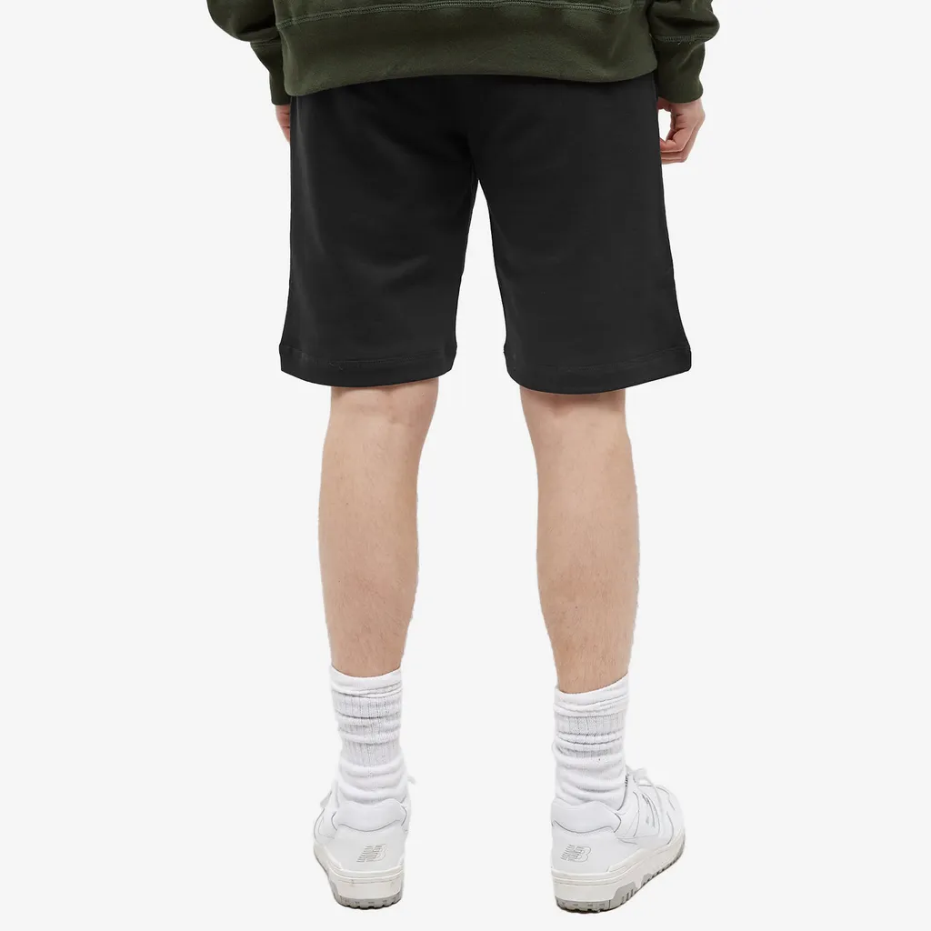 Zebra Patch Drawstring Bermuda Shorts