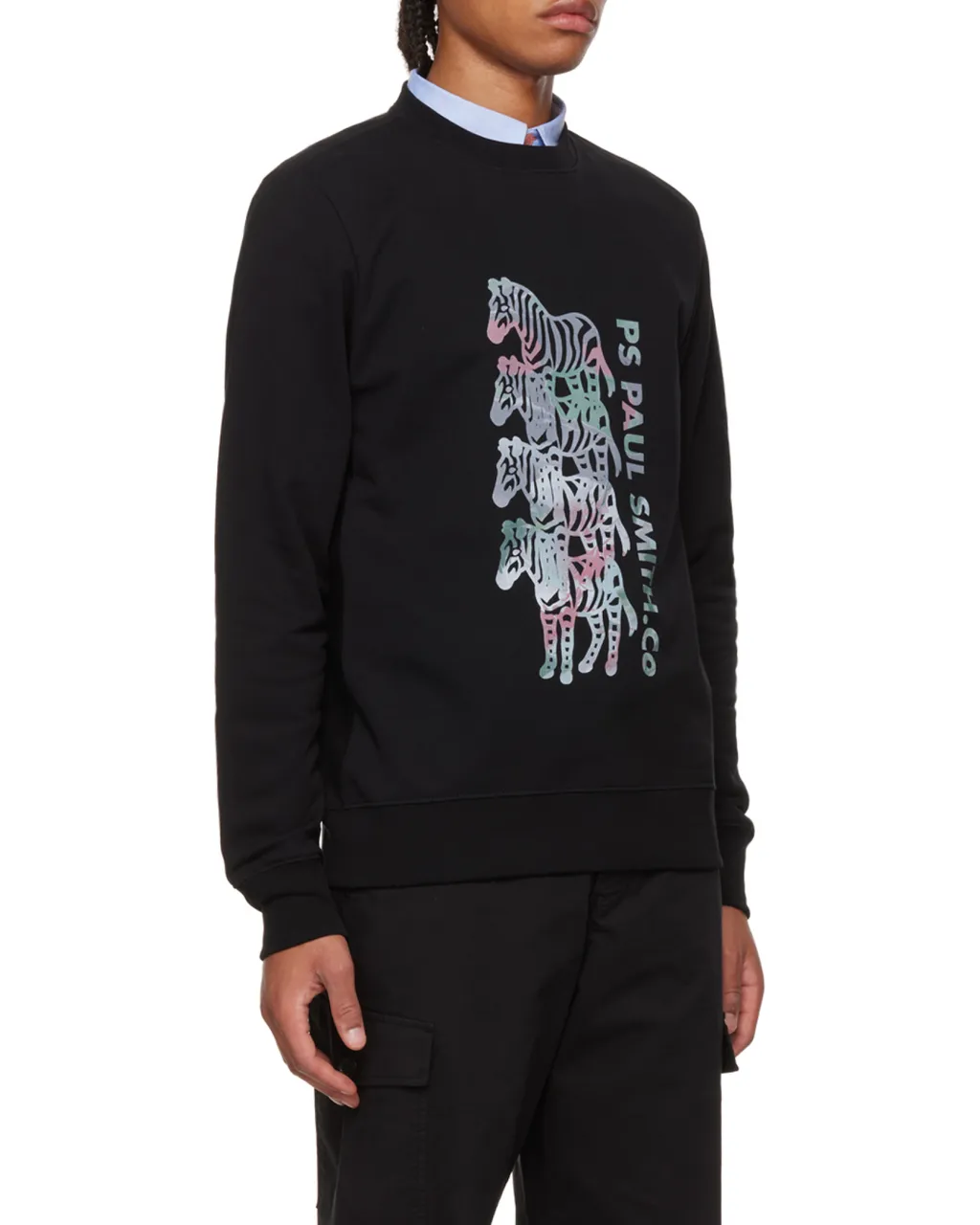 Zebra Stack Pullover