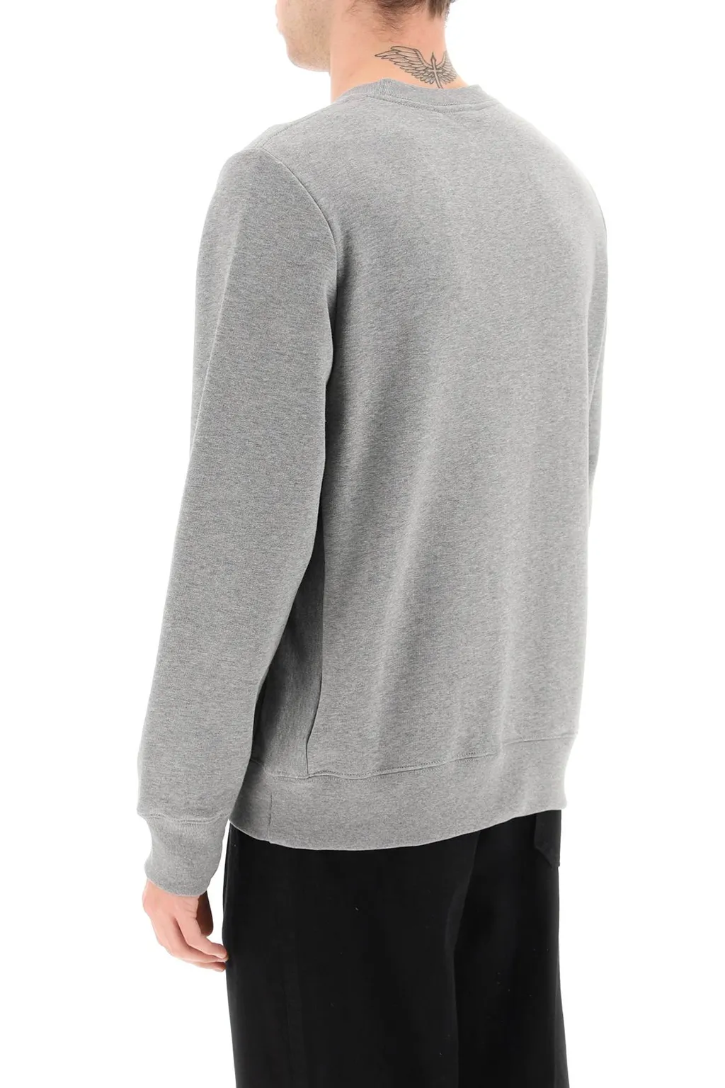 Zebra Patch Crewneck Sweatshirt