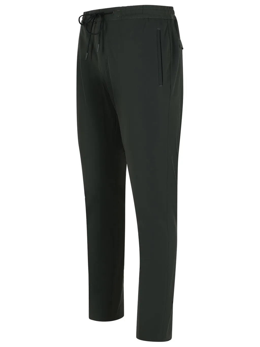 Drawstring Slim-Fit Pants