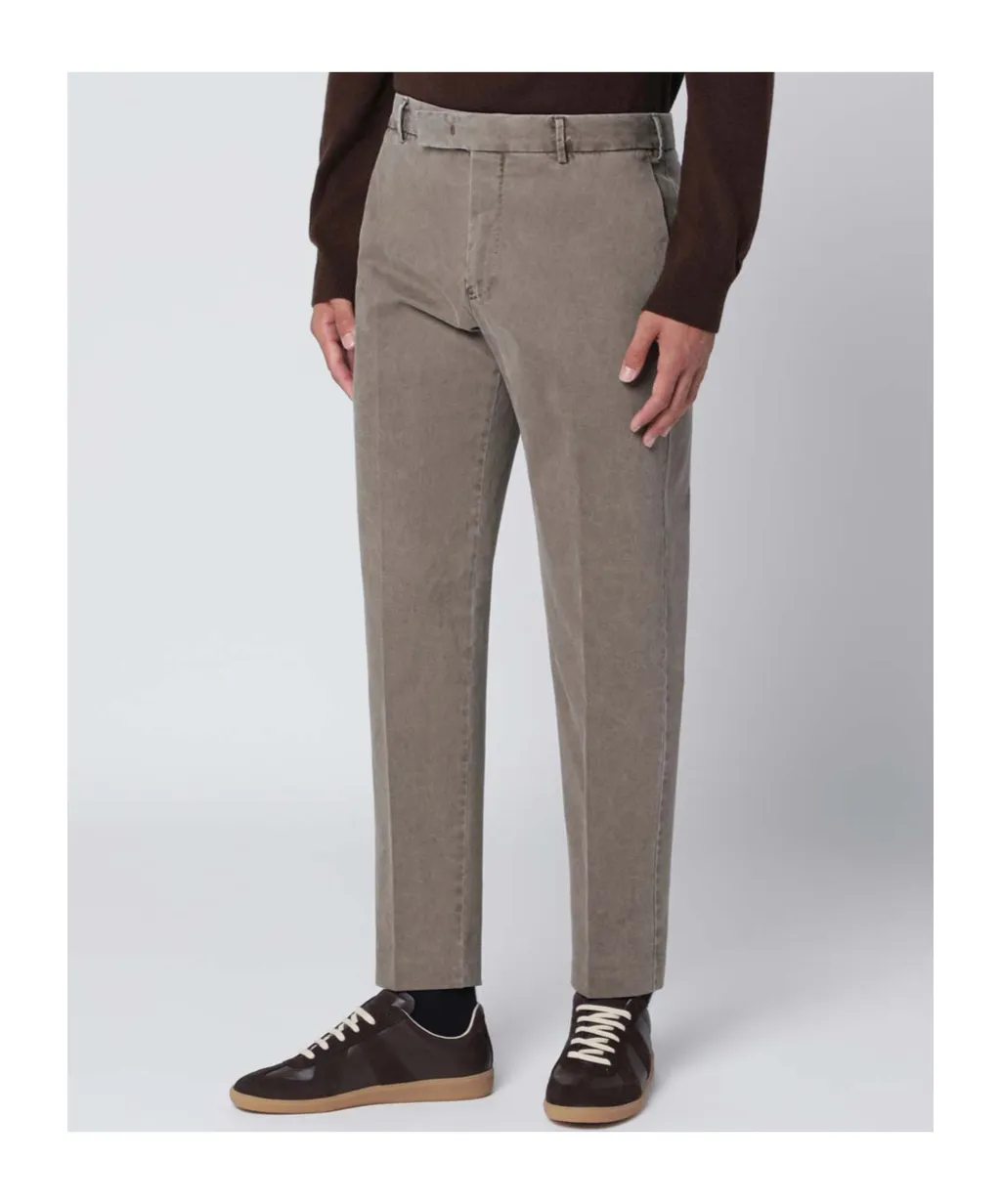 Trousers With Pockets And Belt Loops