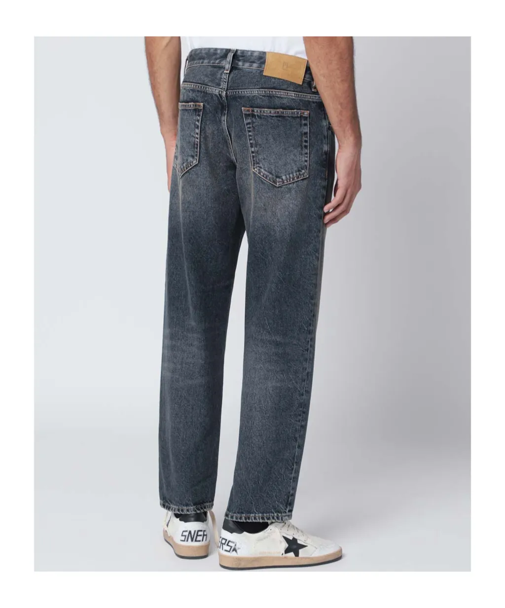 Rebel Washed-Effect Jeans