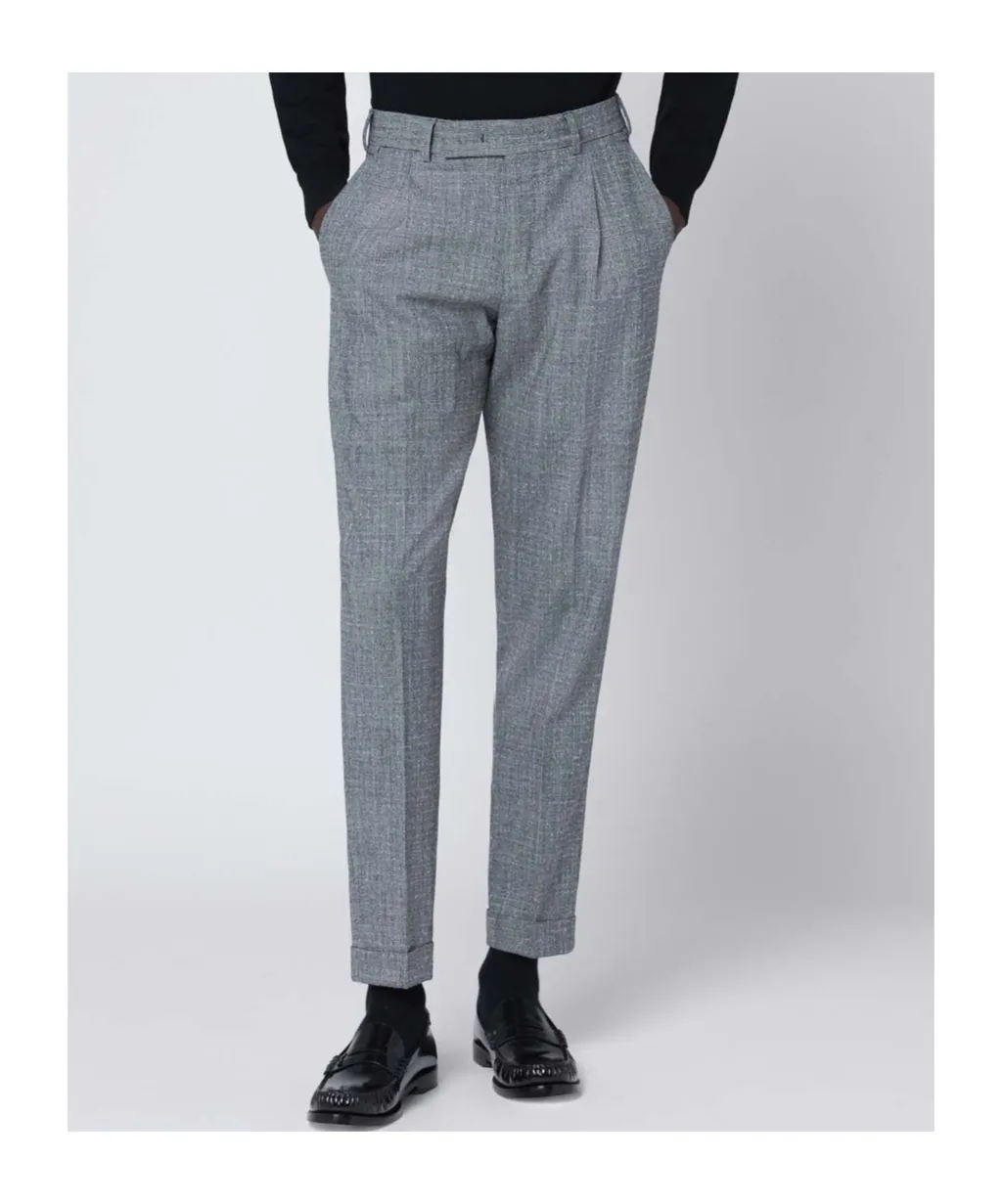 Wool And Cashmere Trousers