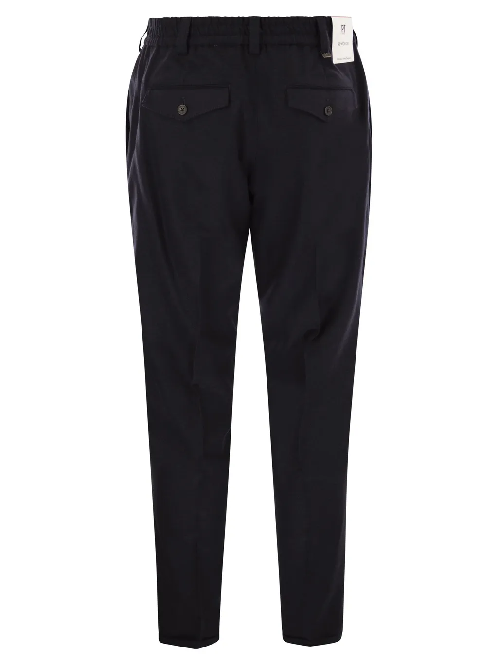 Elastic Waistband Trousers